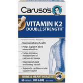 Caruso's Vitamin K2 Double Strength 60 Capsules